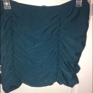 Plus size women swimming skirt
